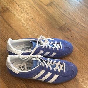 Adidas Blue Gazelles
